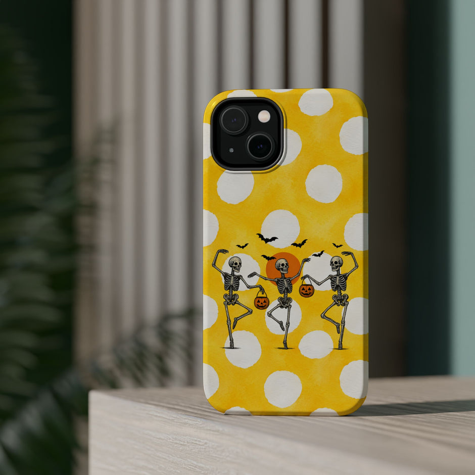 Halloween Dancing Skeletons - Extreme Phone Case