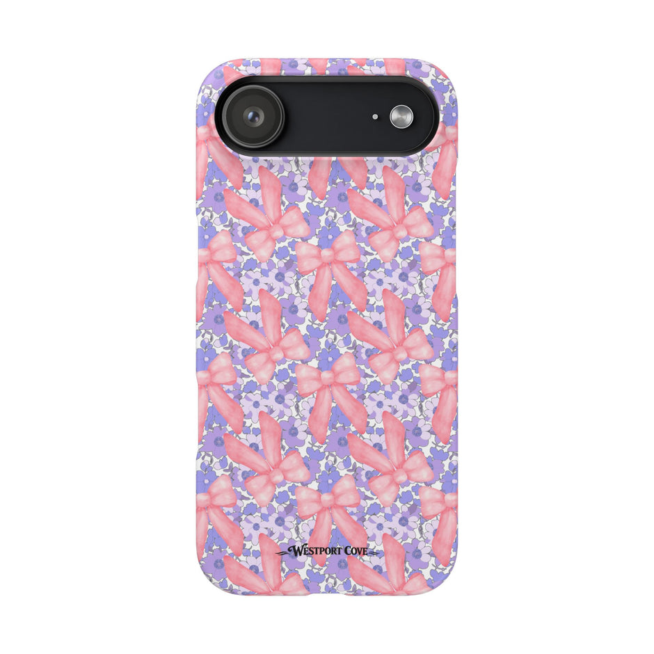 Bow Floral - Elite Phone Case