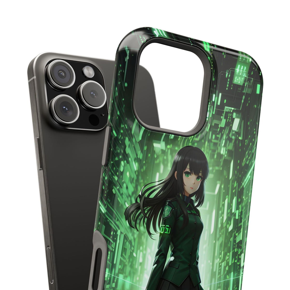 Anime Cybergirl Extreme Impact MagSafe Phone Case