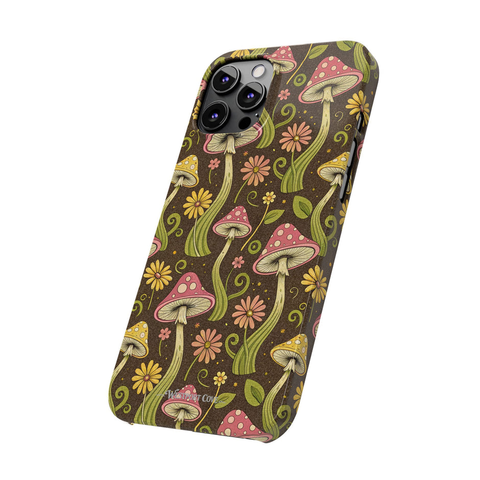 Magic Mushroom - Essential Phone Case – Retro Psychedelic Botanical Design
