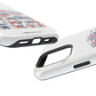 Glamping in the USA - Patriotic Camping Extreme Impact MagSafe Phone Case