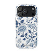Floral Blue Porcelain - Extreme MagSafe Phone Case