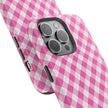Pink Gingham - Extreme Phone Case