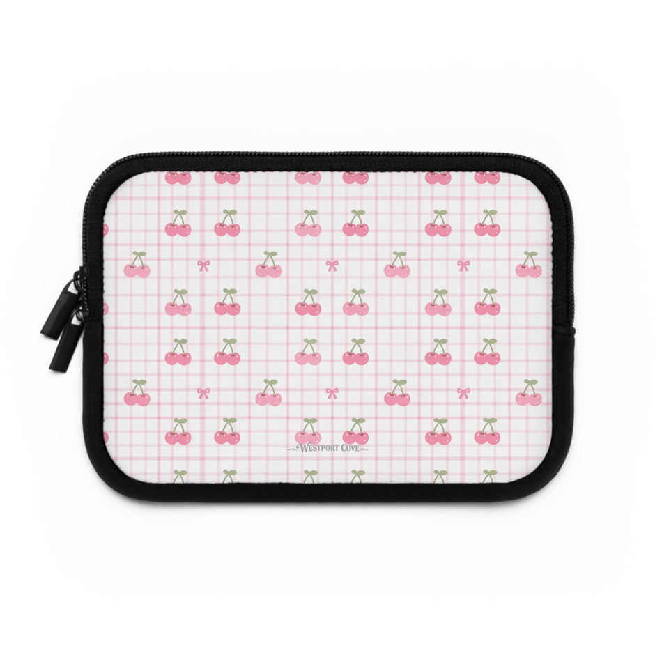 Cherry Ice Cream Smile - Safe Harbor Laptop Sleeve
