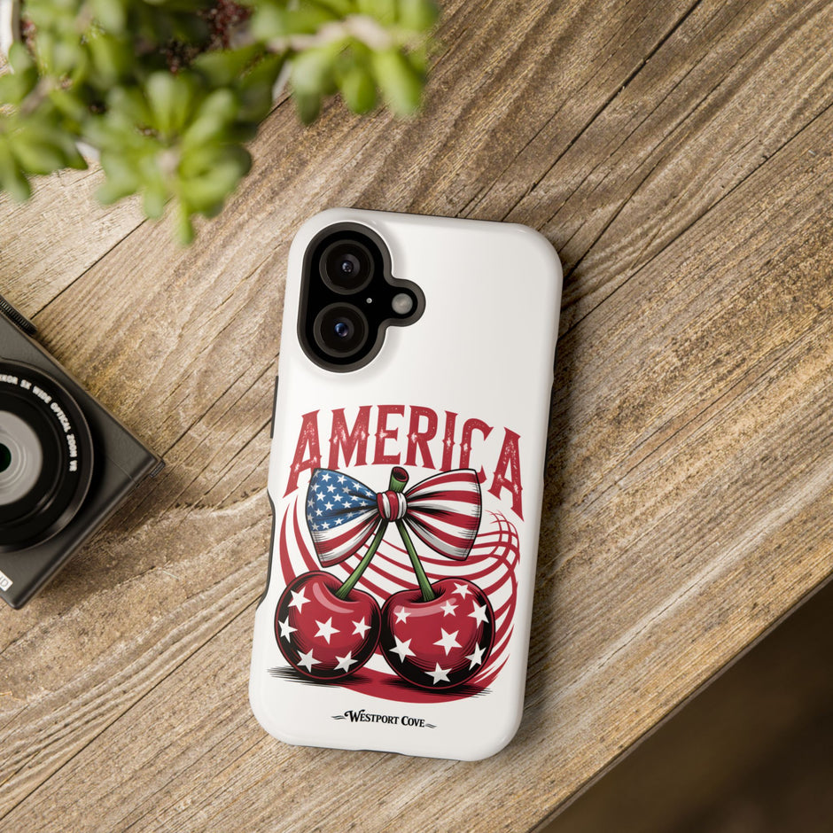 Patriotic Cherry - Extreme MagSafe Phone Case