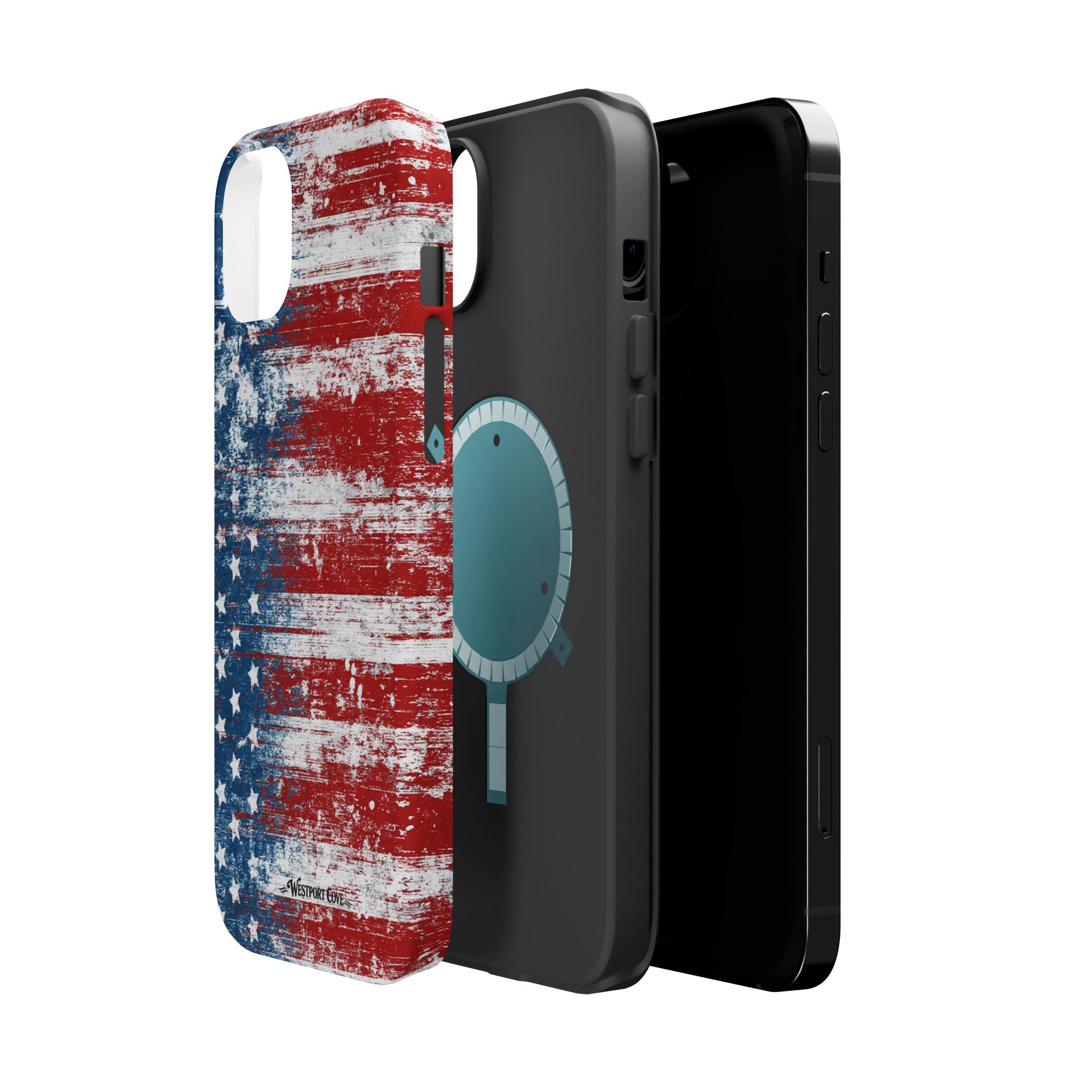 American Flag Distressed - Extreme MagSafe Phone Case