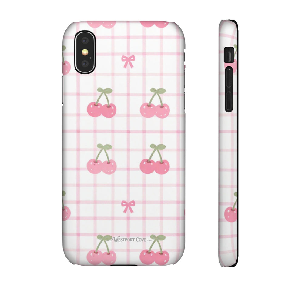 Cherry Ice Cream Smile - Elite Phone Case