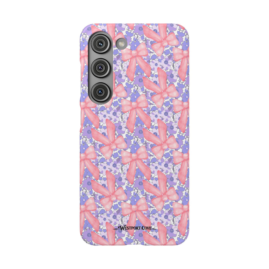 Bow Floral - Elite Phone Case