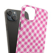 Pink Gingham - Elite Case