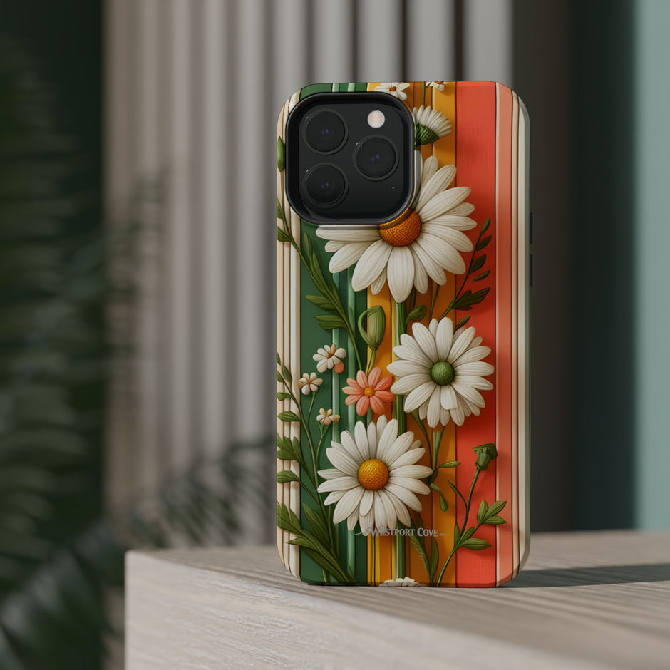 Daisy Stripe - Extreme MagSafe Phone Case