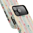 Floral Stripe - Extreme Phone Case