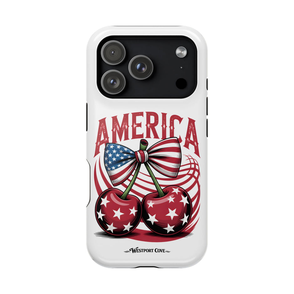 Patriotic Cherry - Extreme MagSafe Phone Case
