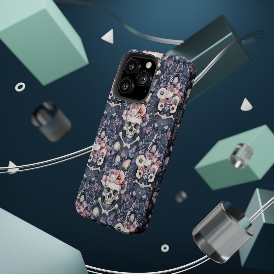 Floral Skull - Extreme MagSafe Phone Case