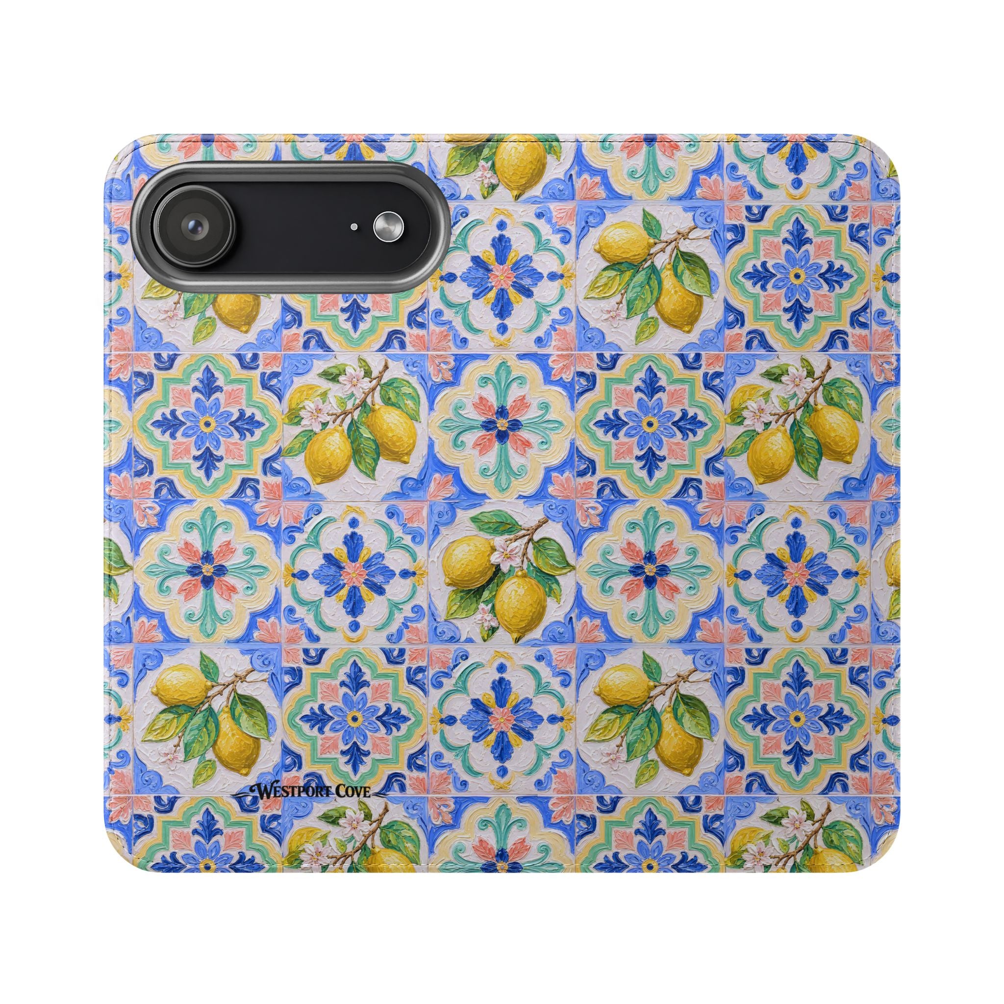Santorini Lemon - Flip Case