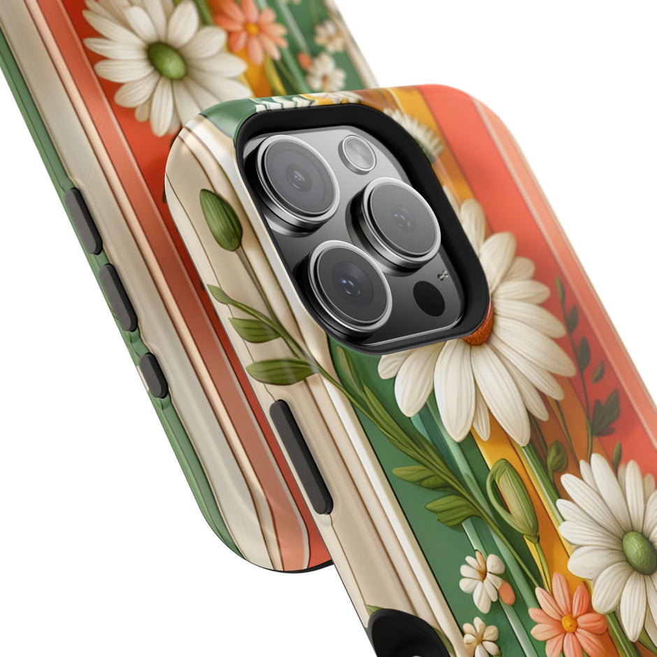 Daisy Stripe - Extreme MagSafe Phone Case
