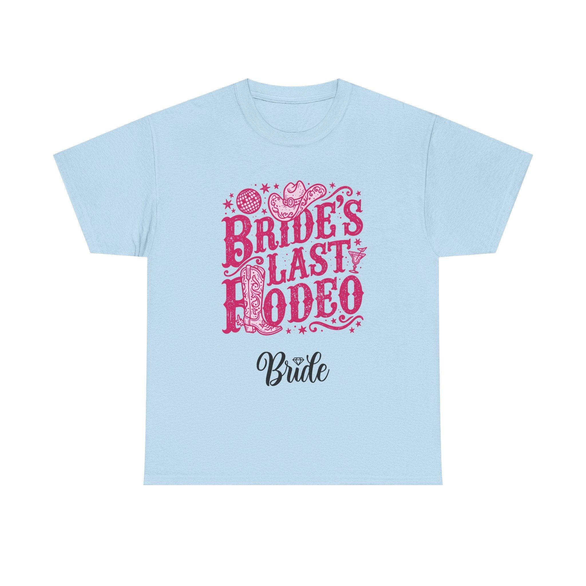 Bride's Last Rodeo Tee — Western Bachelorette Shirt