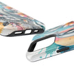Dolphin Floral Extreme Impact MagSafe Phone Case