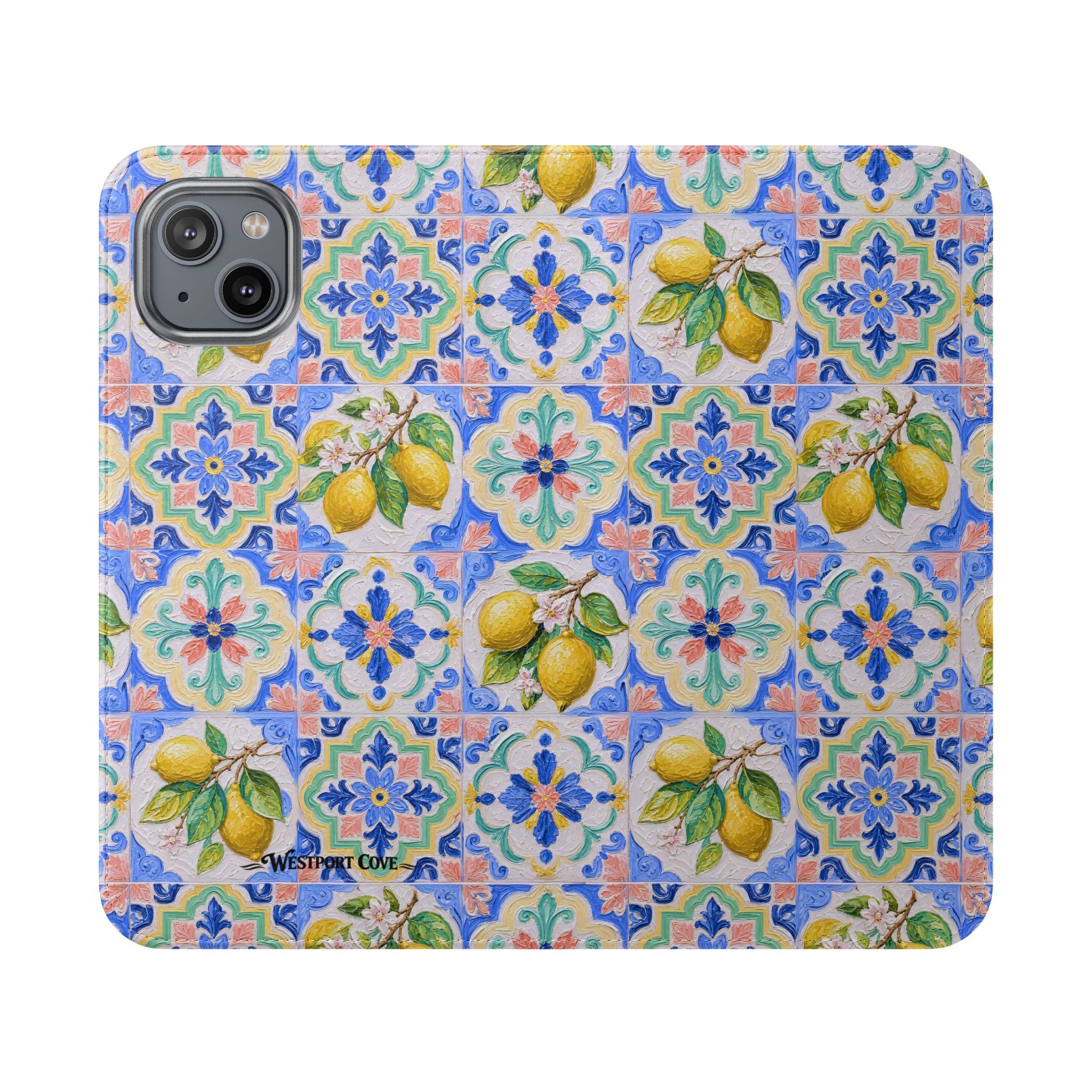 Santorini Lemon - Flip Case