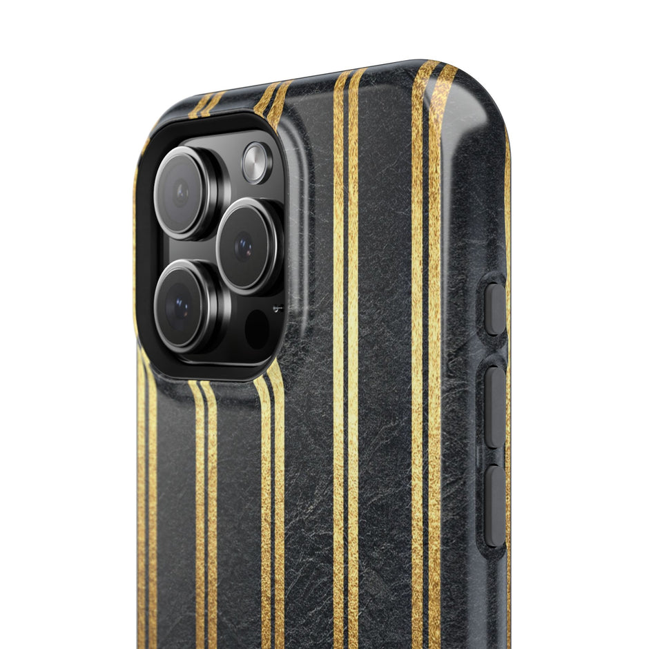 Black Leather - Extreme MagSafe Phone Case