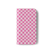 Pink Gingham - Flip Case – Wallet Flip Case with Card Slots