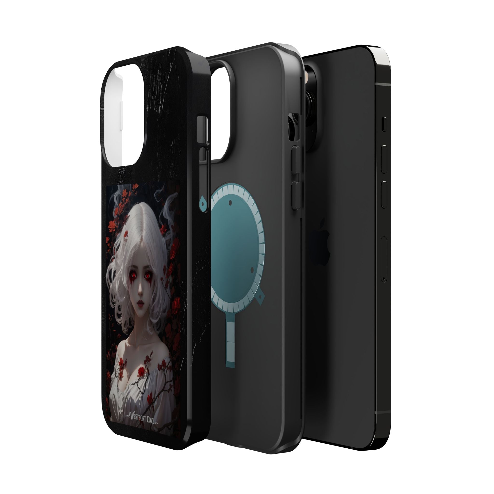 Gothic Anime Girl - Extreme MagSafe Phone Case