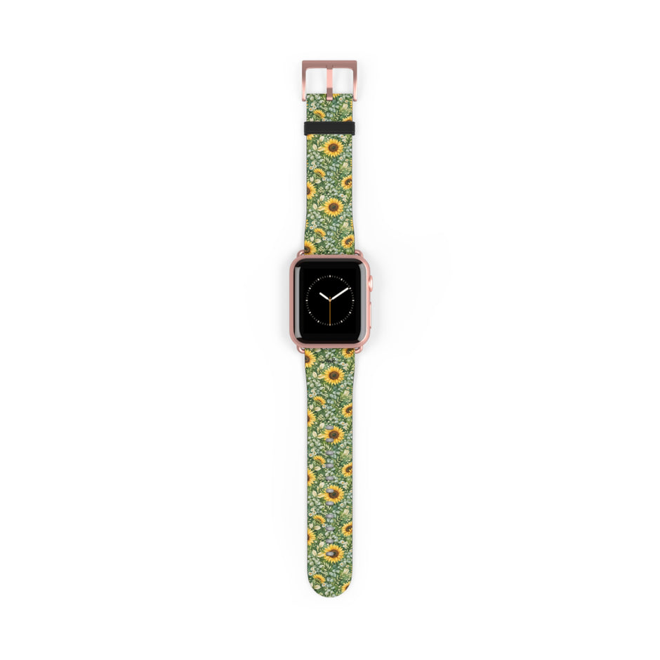 Sunflower Garden - Apple Watch Band