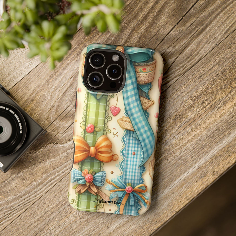 Floral Ribbon - Extreme MagSafe Phone Case