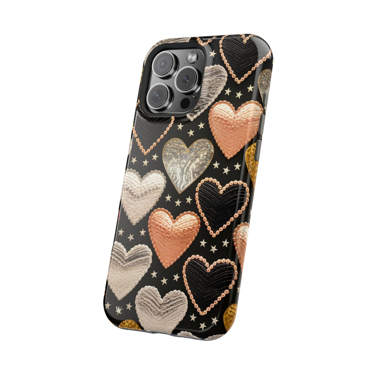 Metallic Heart - Extreme Impact MagSafe Phone Case