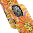 Good Vibes Retro Flower Extreme Impact MagSafe Phone Case