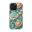 Teal Peony - Extreme MagSafe Phone Case
