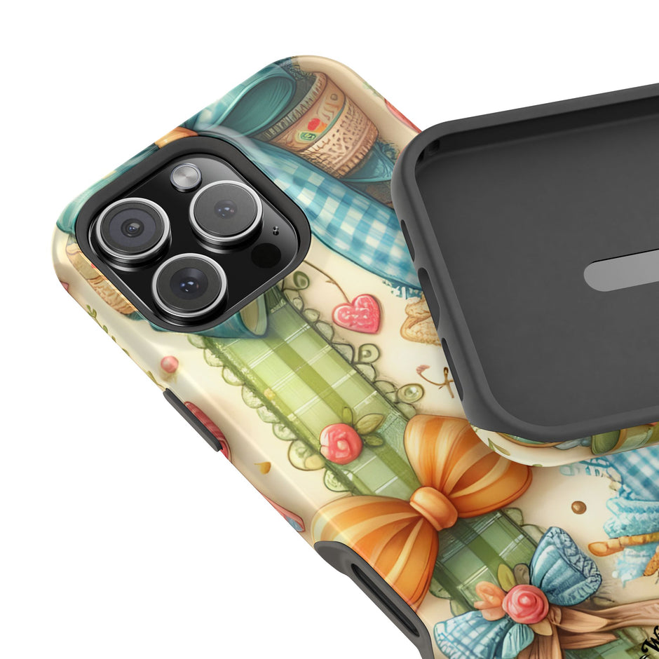 Floral Ribbon - Extreme MagSafe Phone Case