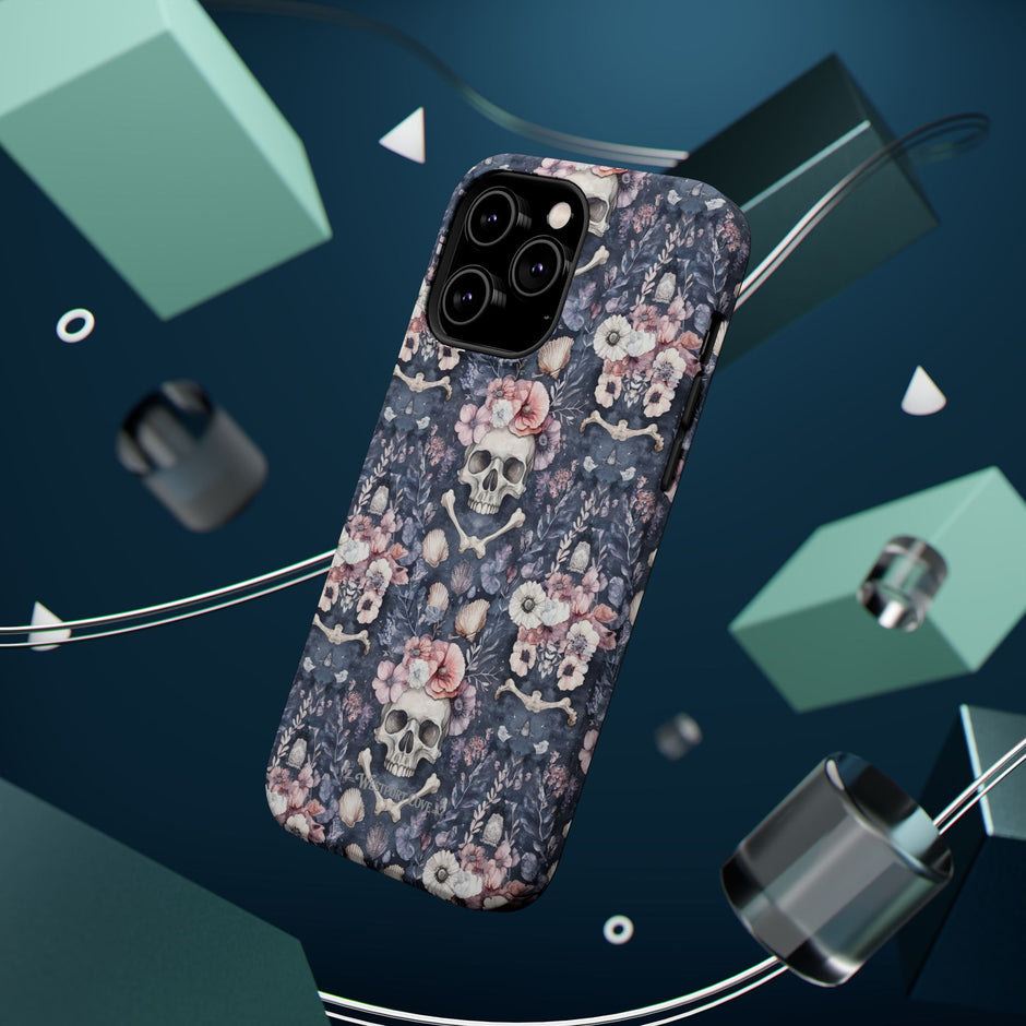 Floral Skull - Extreme MagSafe Phone Case