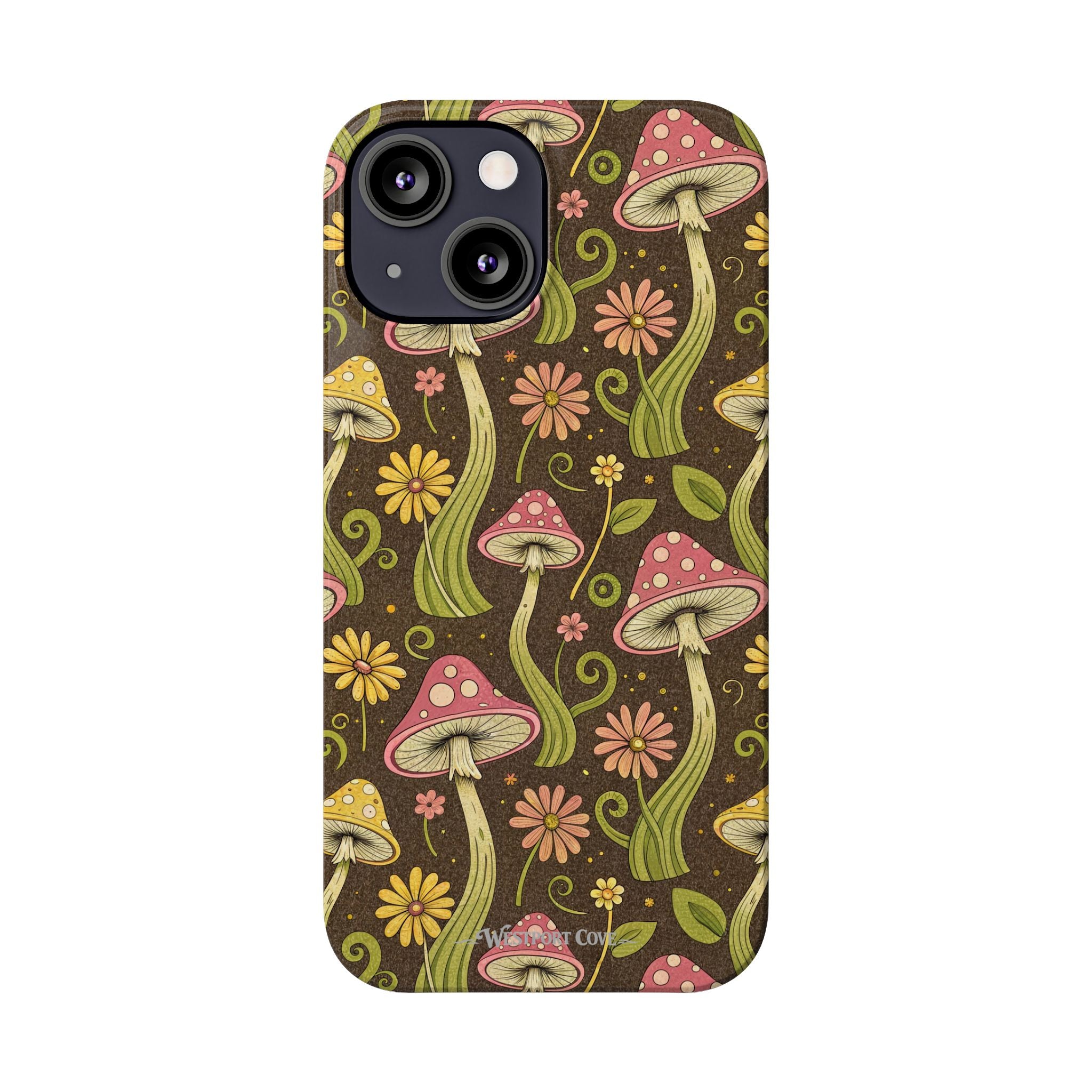 Magic Mushroom - Essential Phone Case – Retro Psychedelic Botanical Design