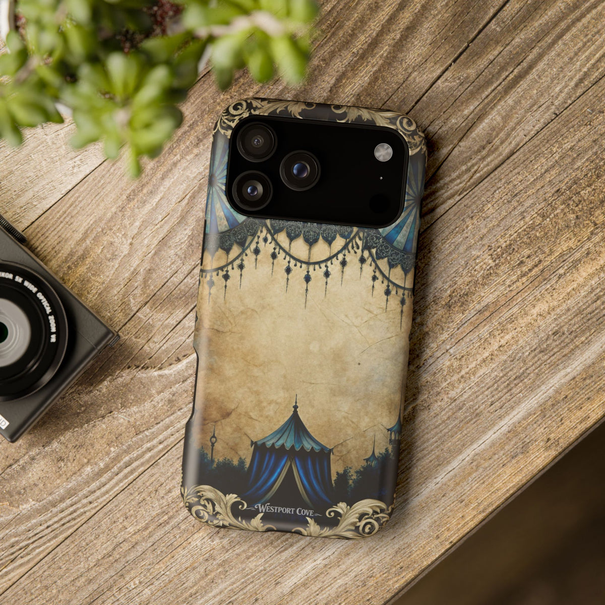 Vintage Carnival Steampunk Tent — Extreme Magsafe Phone Case