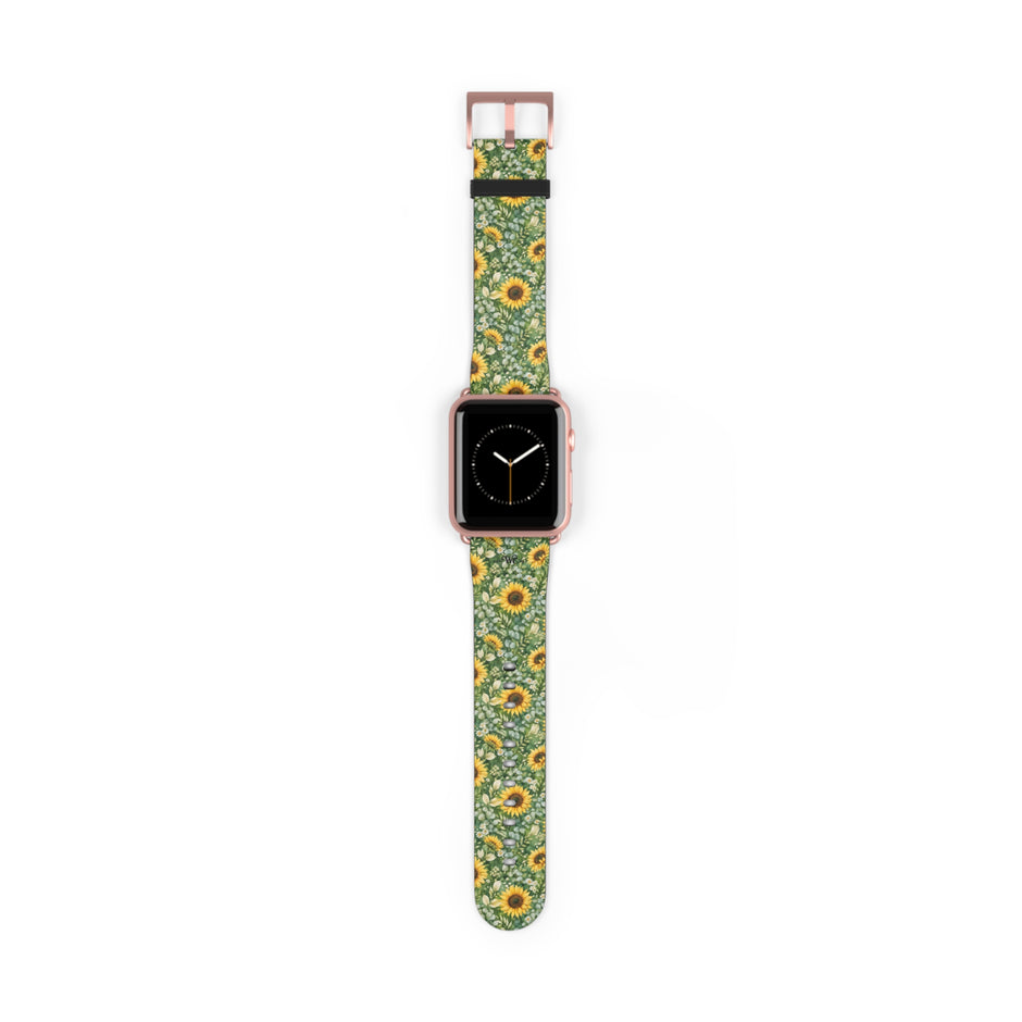 Sunflower Garden - Apple Watch Band