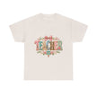 Teacher Floral Graphic Tee — Vintage Bow & Floral 