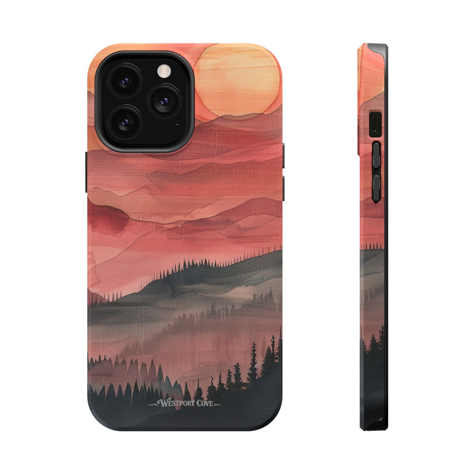 Sunset Mountain - Extreme MagSafe Phone Case