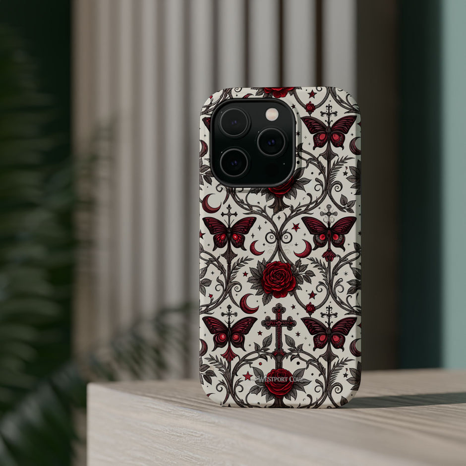 Rose & Butterfly - Extreme MagSafe Phone Case
