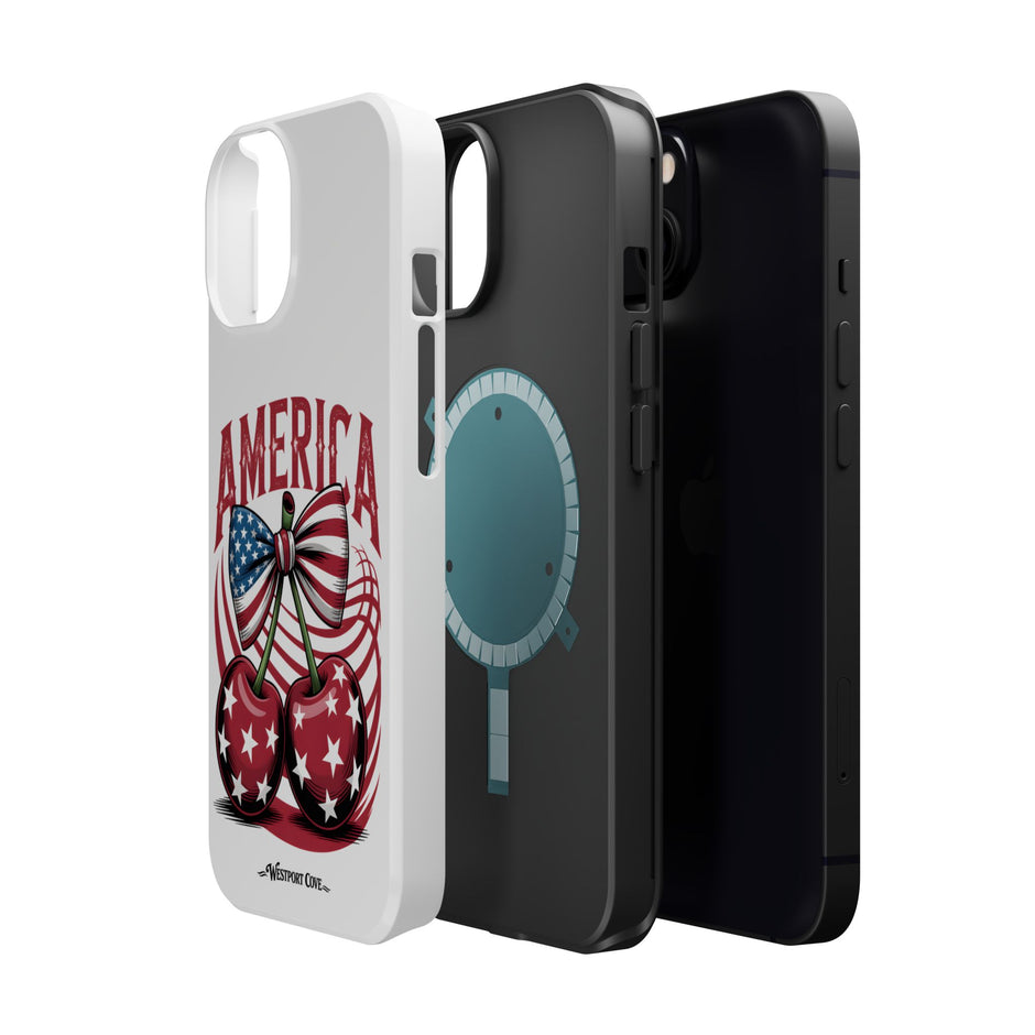 Patriotic Cherry - Extreme MagSafe Phone Case