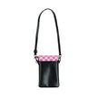 Pink Gingham - Phone Wallet Crossbody — Small Cell Phone Purse with Card Pocket