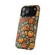 Embroidered-Look Pumpkin Floral | Extreme Impact MagSafe Phone Case