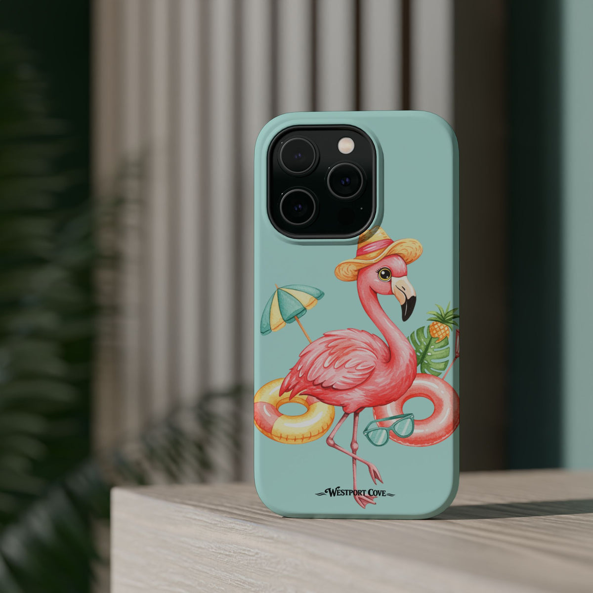 Tropical Flamingo - Extreme MagSafe Phone Case - Westport Cove