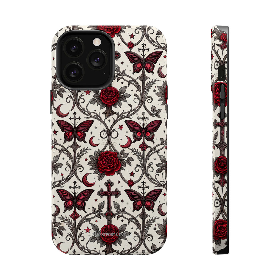 Rose & Butterfly - Extreme MagSafe Phone Case