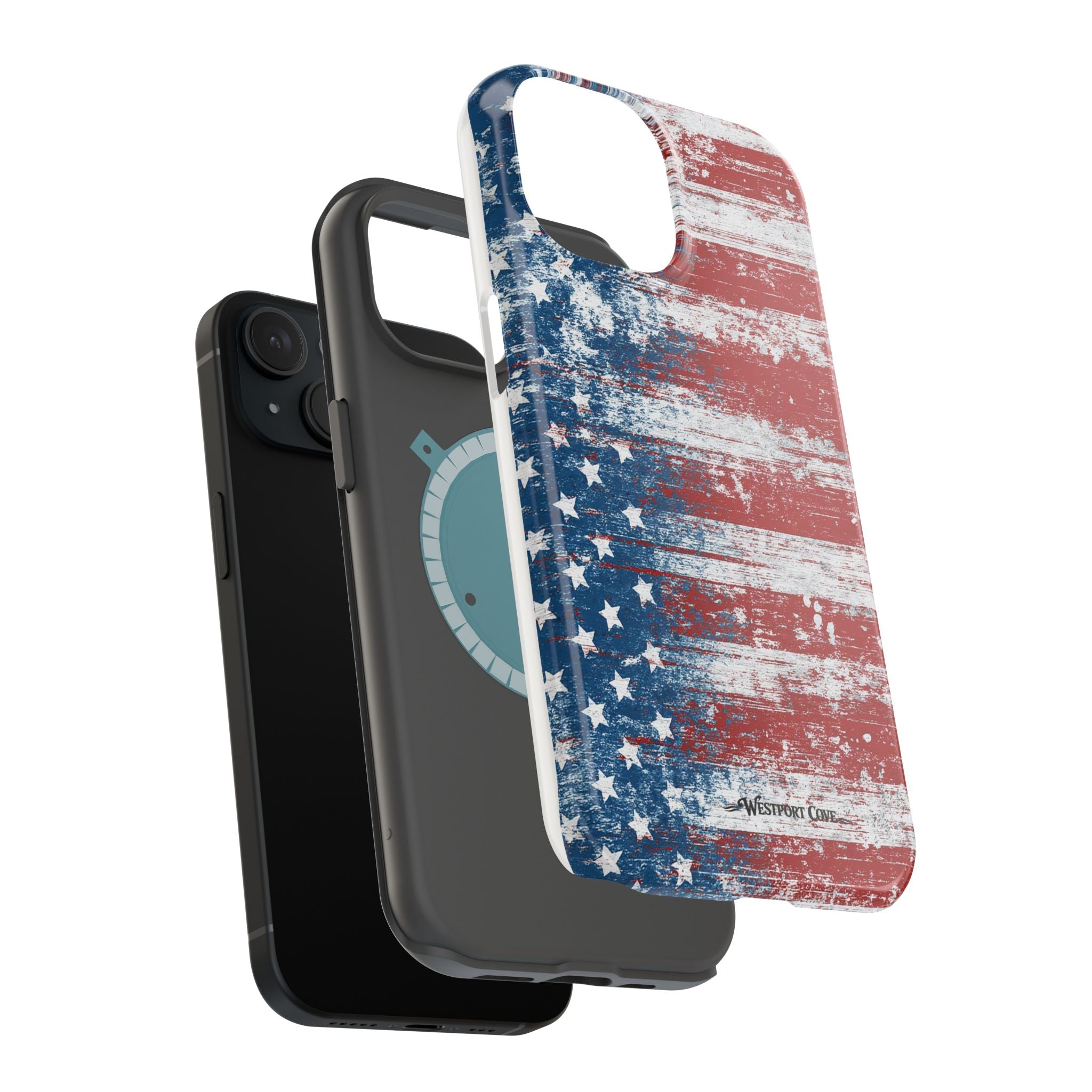American Flag Distressed - Extreme MagSafe Phone Case