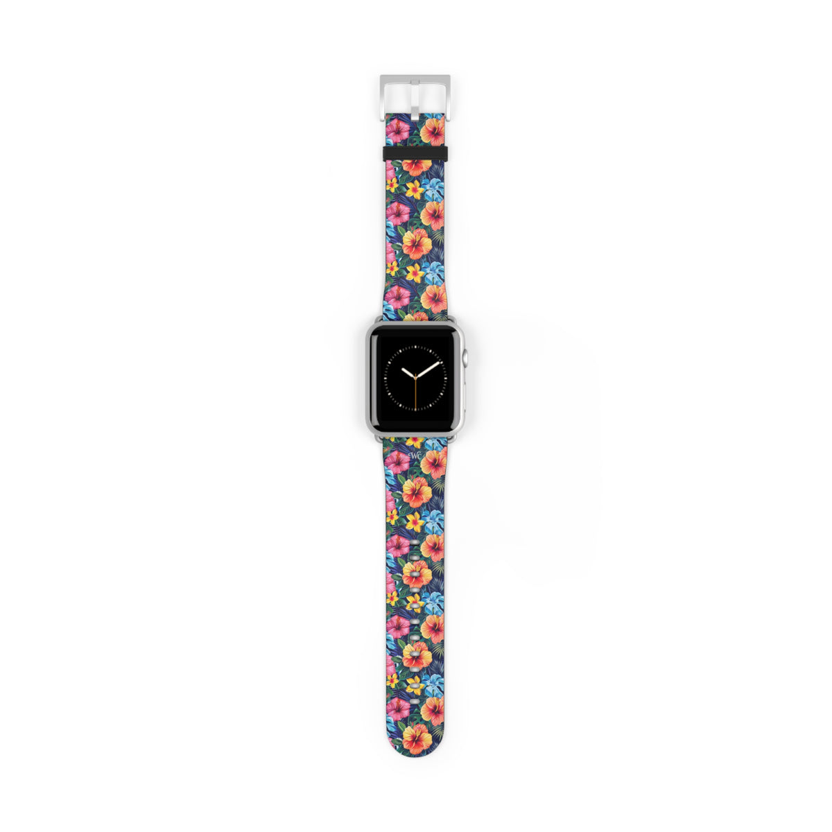 Floral Hibiscus - Apple Watch Band -Colorful Tropical Watch Strap