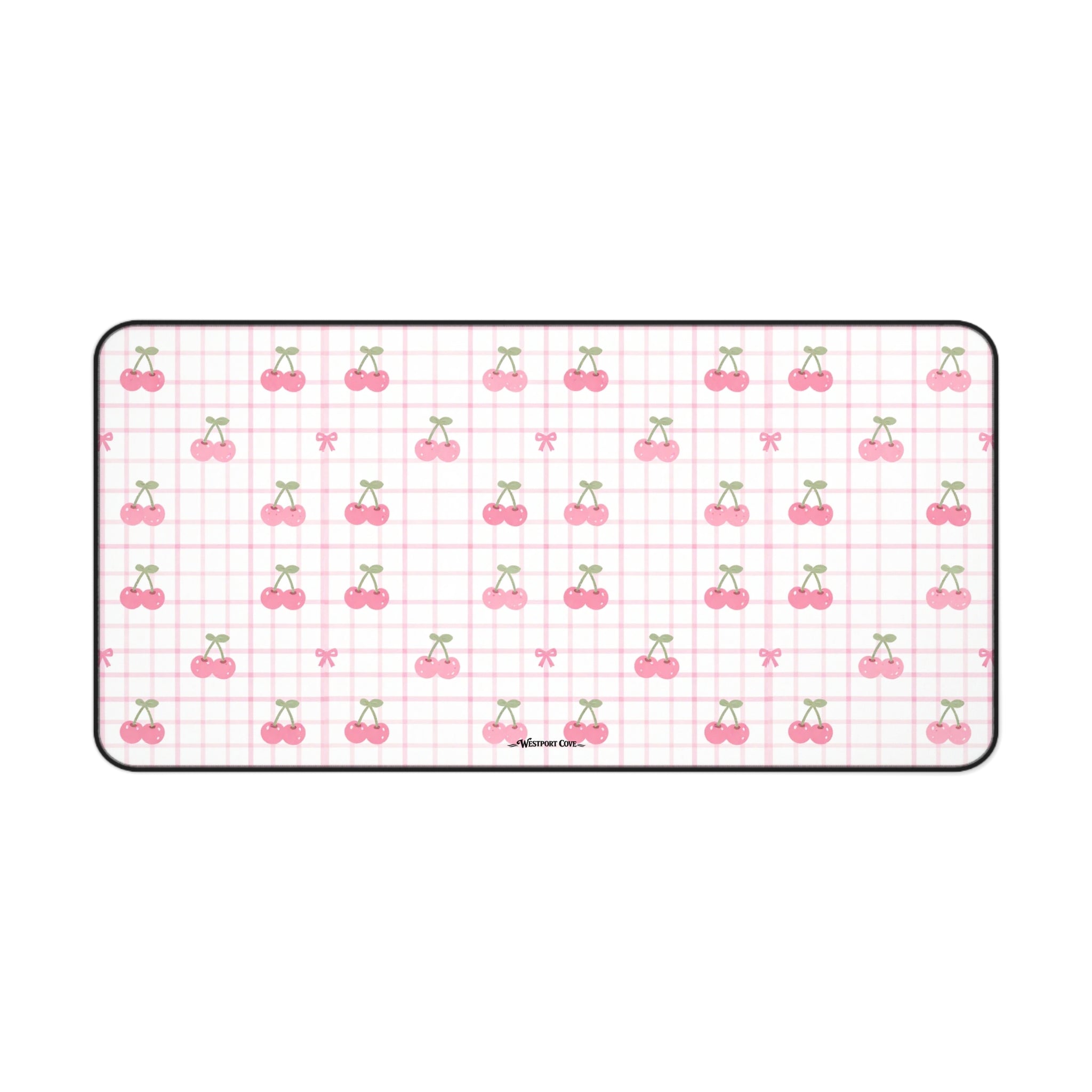 Cherry Ice Cream Smile - Launch Pad - Desk Mat