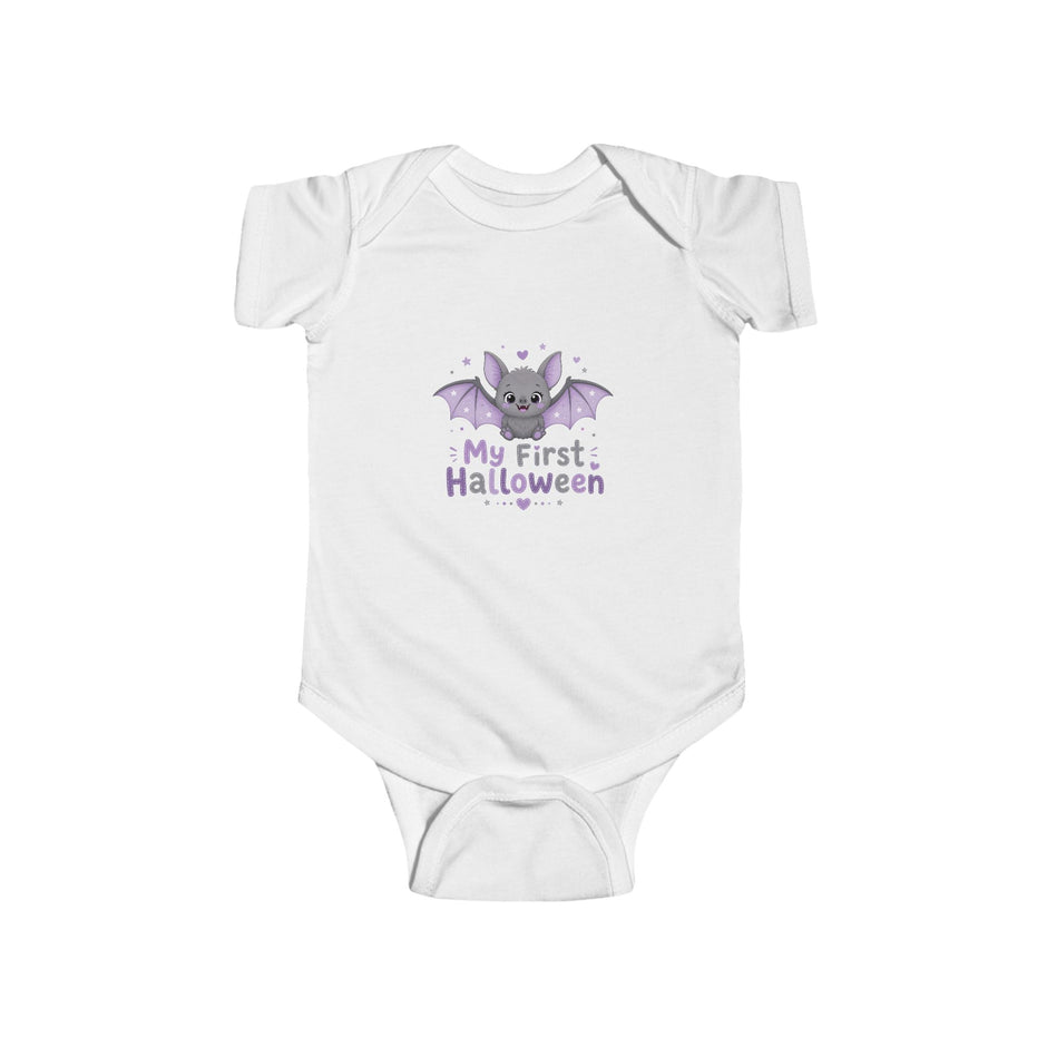 My First Halloween Baby Bodysuit — Cute Bat Infant Onesie