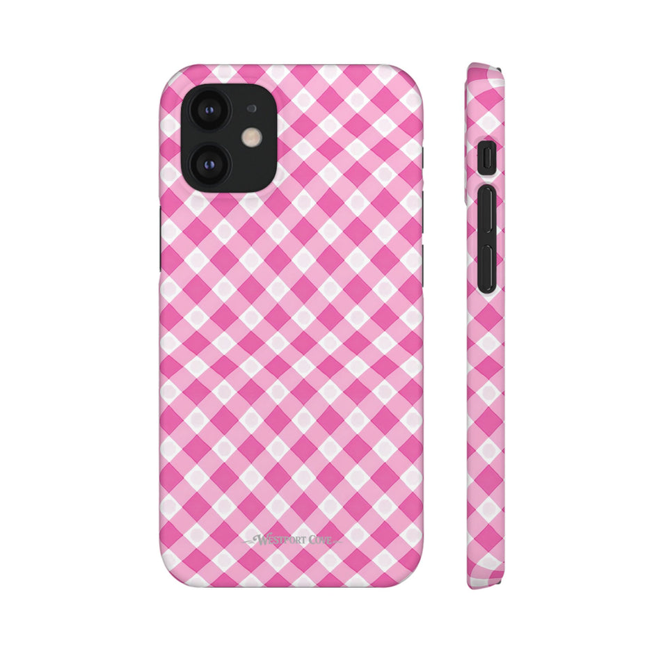 Pink Gingham - Elite Case