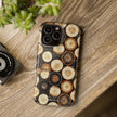Timber - Wood Slice Pattern Extreme Impact MagSafe Phone Case Protective Cover