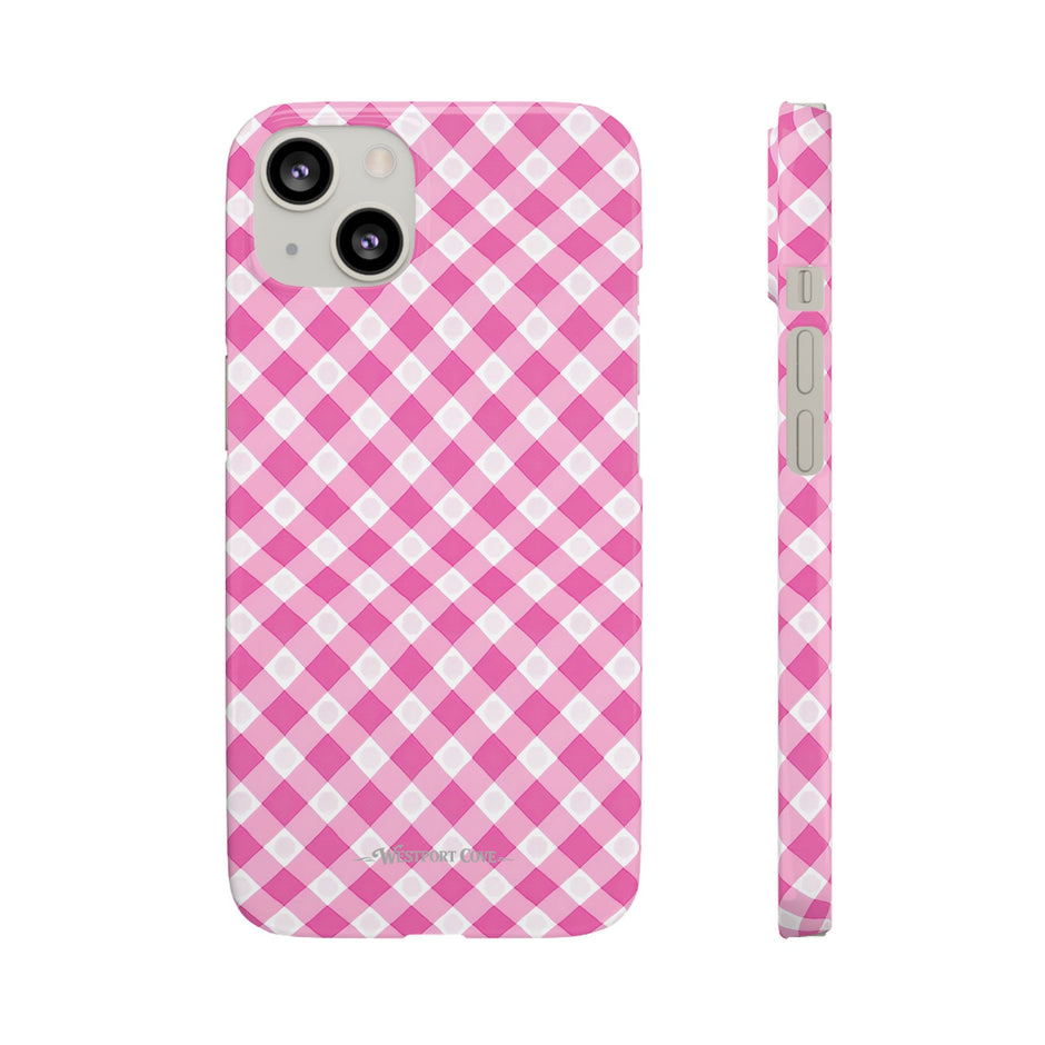 Pink Gingham - Elite Case